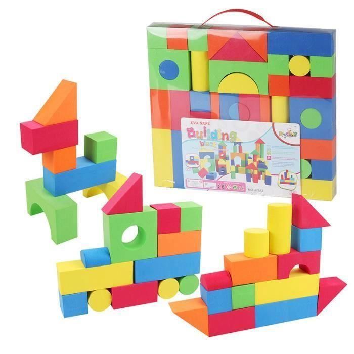 Blocs d'empilage Construction en Mousse EVA Jouet de Construction