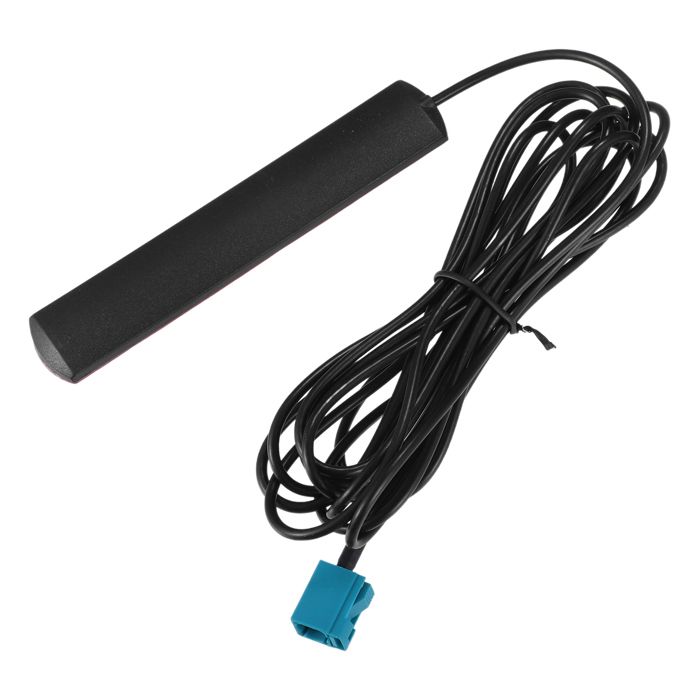 Antenne Factice Décorative Auto-Adhésive X Autohaux - Base Ovale Pour Voiture - Noir - Améliore L'Apparence Du Véhicule