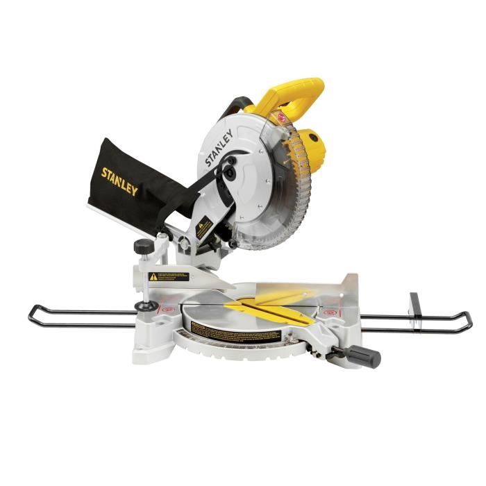 Scie à onglet radiale filaire - 1650W - STANLEY FATMAX - SM1650-QS - 255 mm