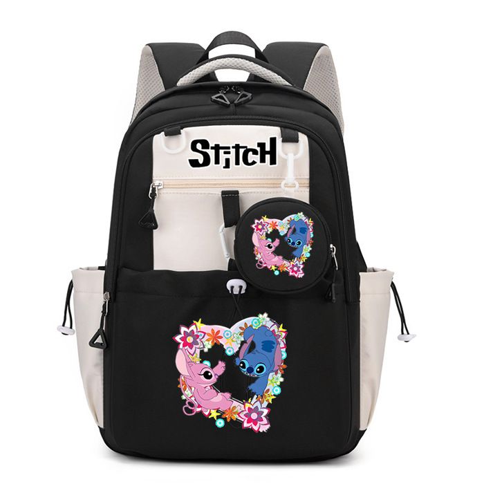 Sac à Dos Scolaire PROTAURI - 25L Nylon Léger - Design Stitch