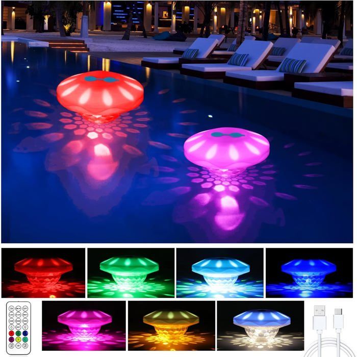 Faro ABS subacqueo 270 Led RGB Color piscine con liner Faro ABS subacqueo 270 Led RGB Color piscine con liner