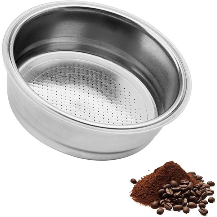 Passoire Café 51mm Inox Compatible Delonghi 8-10g Accessoire Machine Expresso 1 Tasse