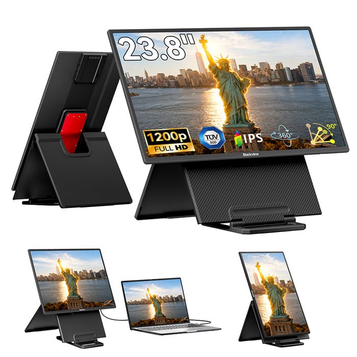 Écran Portable Blackview Table 10 Ecran Ordinateur23.8 Pouces1920x1080 Moniteur IPS FHDUltra mince 328mmHDMI Type C pour PS45 - vue 2
