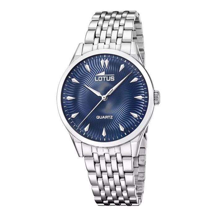 Montre - LOTUS - 19056/4 - Acier 40 mm - Cadran bleu - Mouvement quartz