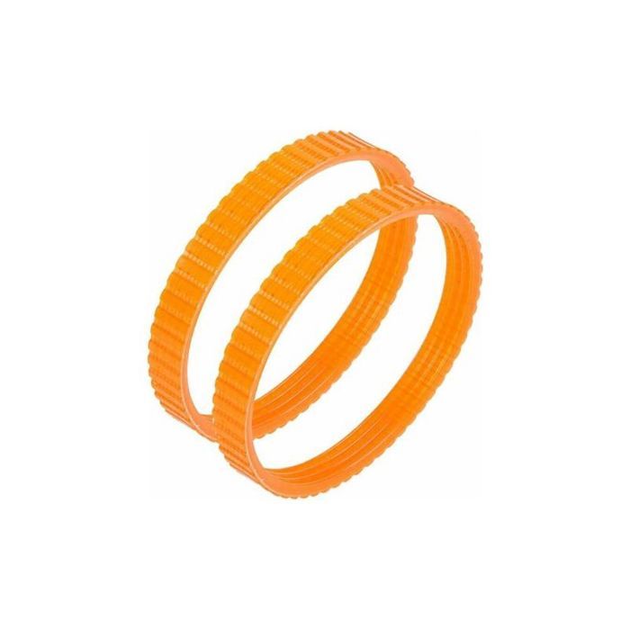 Lot 2 Courroies Rabot Électrique Orange 1900B – 96 mm – Pièces Détachées Compatible