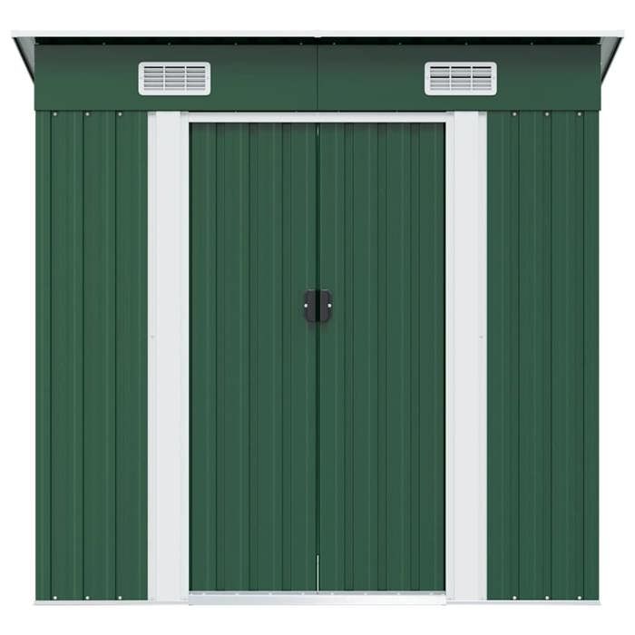 Abri de jardin Métal Vert_2 ans garantie_80249