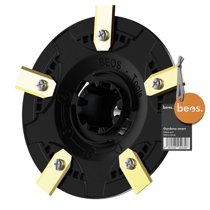 Disque de Coupe Premium pour Robot Tondeuse - pour Gardena Smart Sileno Pro & Sense - Plateau de Coupe pour 5 Lames - Disque de Co