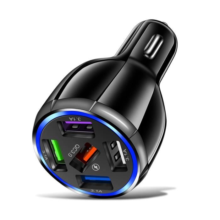 Fast Charger Voiture Allume Cigare Original Samsung – Double 45w 15