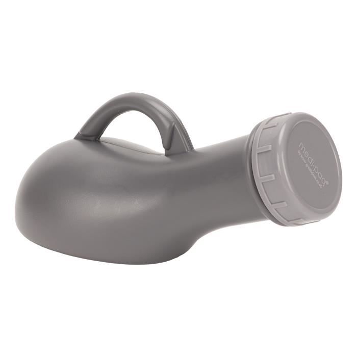 Bouteille D’Urine Homme 1000 Ml Portable – Urinoir Réutilisable Gradué Avec Tube Long – Incontinence & Voyage