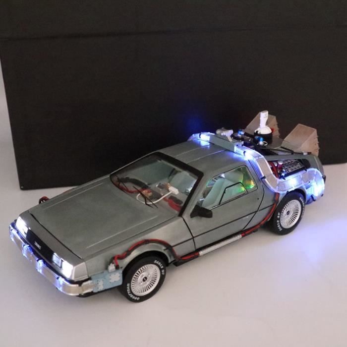 Voiture miniature 1/18 Hot Wheels Super Elite Back To The Future