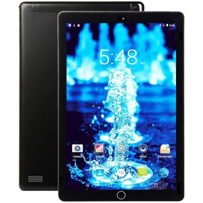 4G LTE Tablette Tactile 10 Pouces Android 10.0 Pie YOTOPT, 64Go, 4Go de RAM  Tablette Dual SIM GPS, WiFi, Bluetooth, Type-c (Noir) : :  Informatique