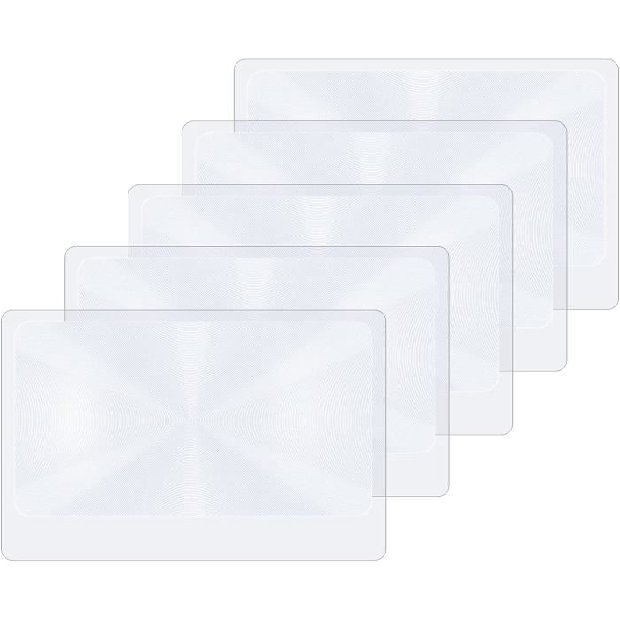 Loupe De Page Grand Format A4 – Lentille Fresnel En PVC, Agrandissement X3, Pour Lecture Seniors Et Malvoyants - 7