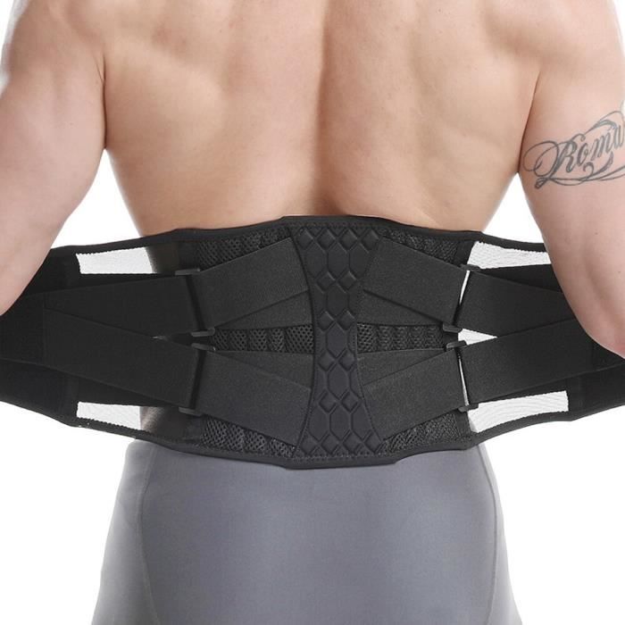 Ceinture De Musculation Et Haltérophilie - Soutien Lombaire Renforcé, Réglable, Pour Hommes Et Femmes