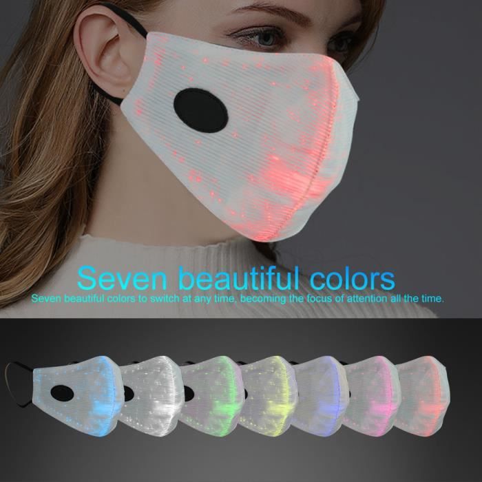 masque anti poussiere lumineux masque anti poussiere lumineux