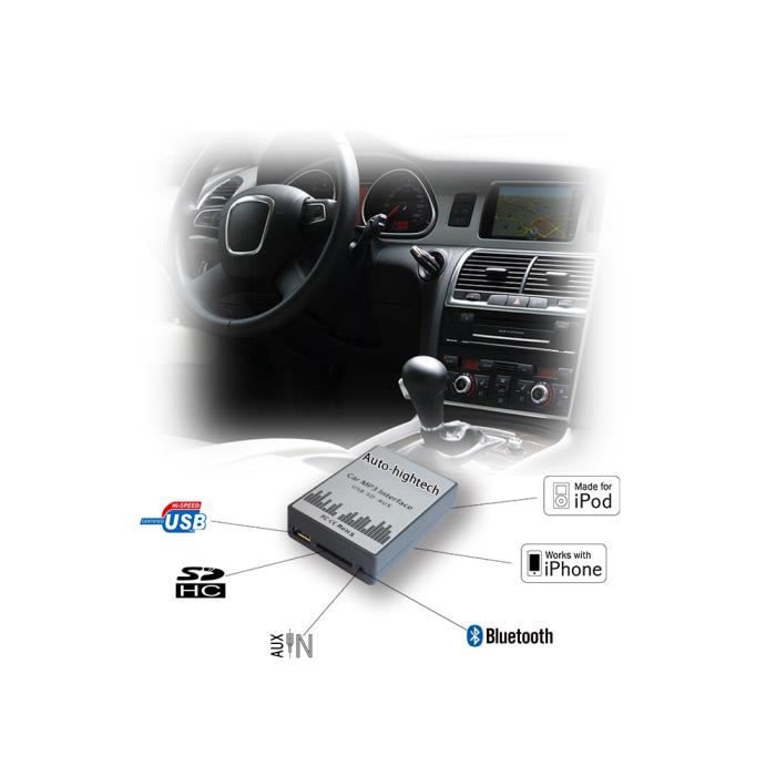 USB MP3 ADAPTATEUR INTERFACE AUTORADIO COMPATIBLE CITROEN C4
