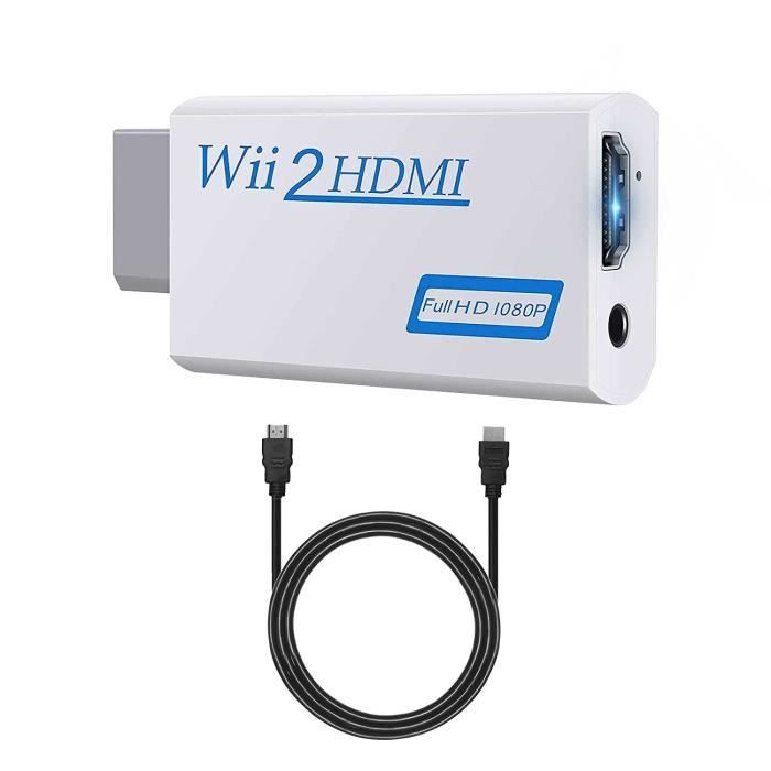Wii HDMI adaptateur convertisseur Full HD 1080P / 720P pour