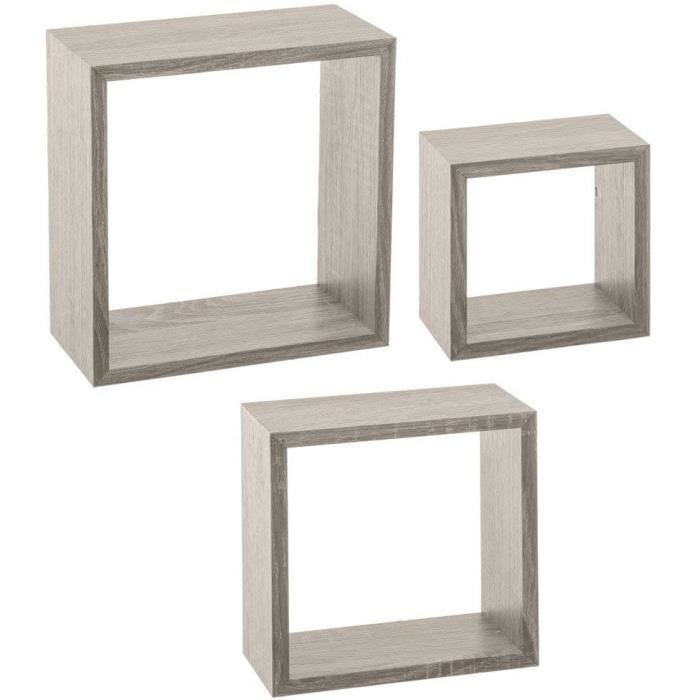 Etagère 4 Compartiments Tara Blanc 76x70x32cm - Meuble De Rangement Enfant En MDF Pour Jouets Et Livres