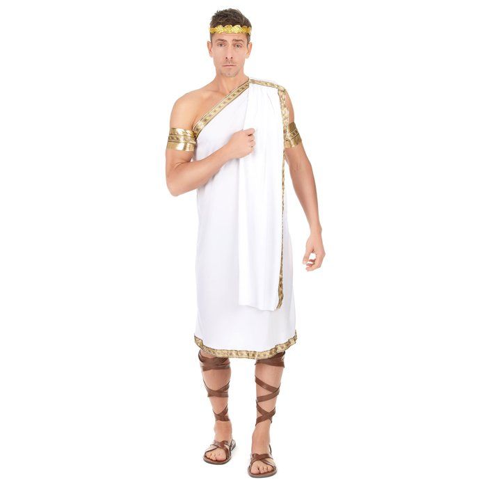 Robe blanche online et doré