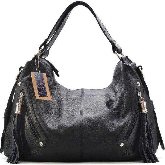sac a main cuir italien soldes