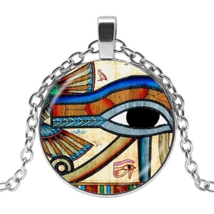 Collier œil De Providence – Pendentif Triangle En Acier Inoxydable – Style Street Vintage – Pour Hommes – Cadeau Anniversaire, Saint-Valentin
