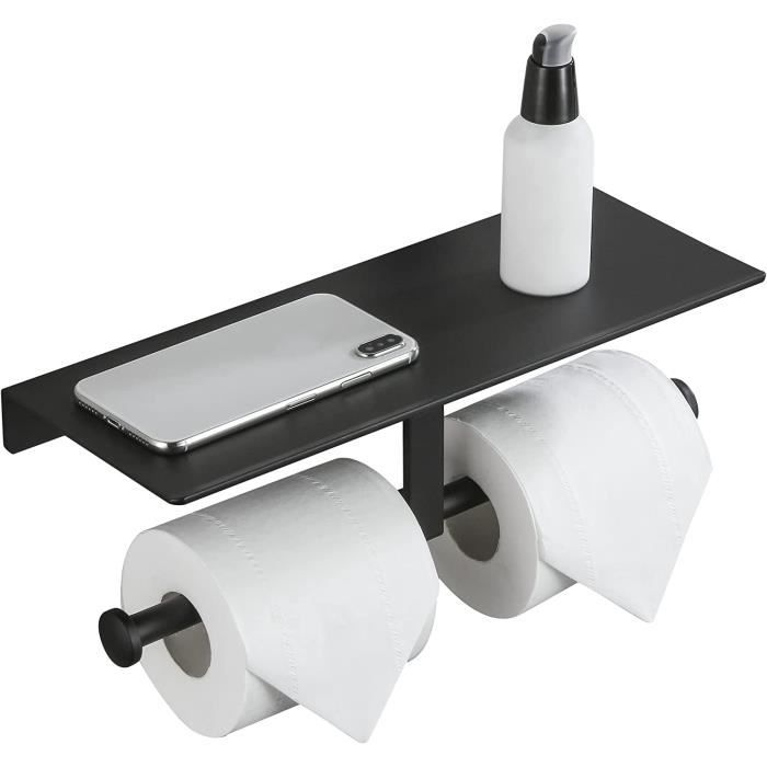Porte Rouleau de Papier Toilette Hygiénique sans Perçage avec