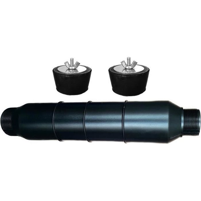 Gizmo de piscine 35x8 cm + 2 bouchons d'hivernage 1,5" 2,00" 3551 mm