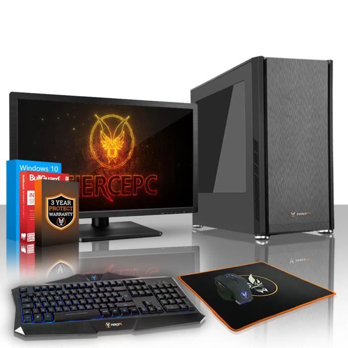 Vente Ordinateur de bureau Fierce EXILE PC Gamer de Bureau - AMD Athlon X4 950 4x3.8GHz CPU, 16Go RAM, GTX 1050 2Go, 1To HDD - 418426 pas cher