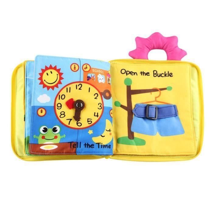 L4075 Livre Bebe Chiffon Doux Adapte Pour 3 Mois A 6 Ans Les Enfants Version Anglaise Cdiscount Librairie