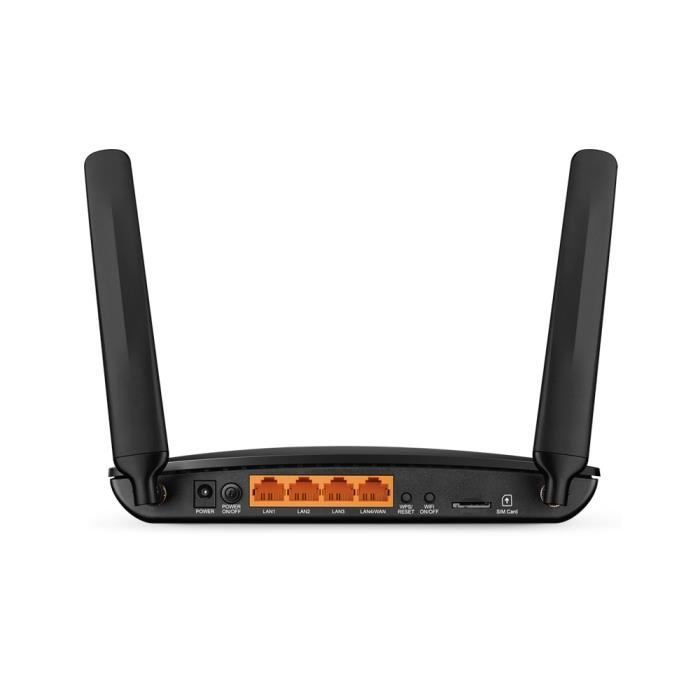 TPLINK 300Mbps Wireless N 4G LTE Router 300Mbps Wireless N 4G LTE Router build-in 150Mbps 4G LTE modem with 3x10/1