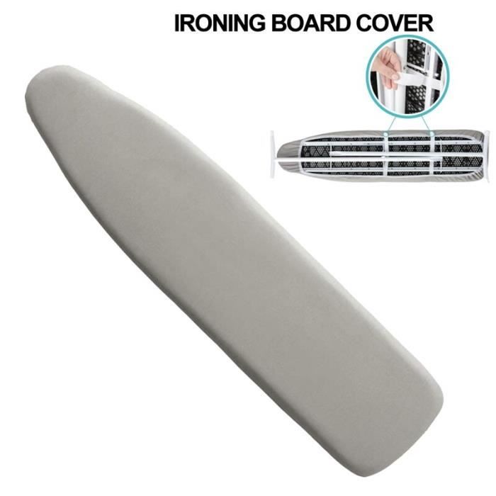 Housse De Planche à Repasser Réfléchissante - Taille Standard, Bord élastique, Résistante Aux Taches Et Brûlures