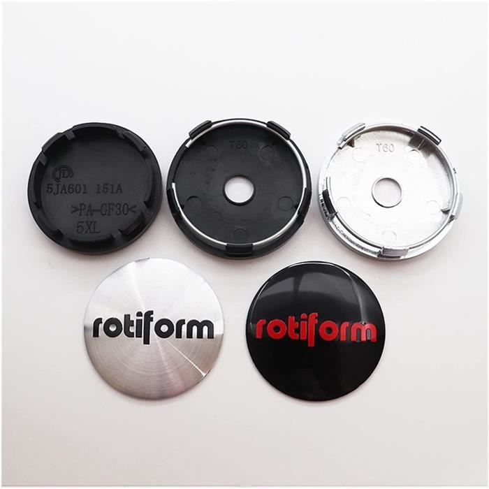 Embleme EFIA56 Cache-moyeux rond 56 mm 