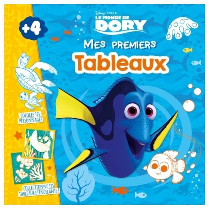 Disney Le Monde De Dory Mes Premiers Tableaux Cdiscount Beaux Arts Et Loisirs Creatifs