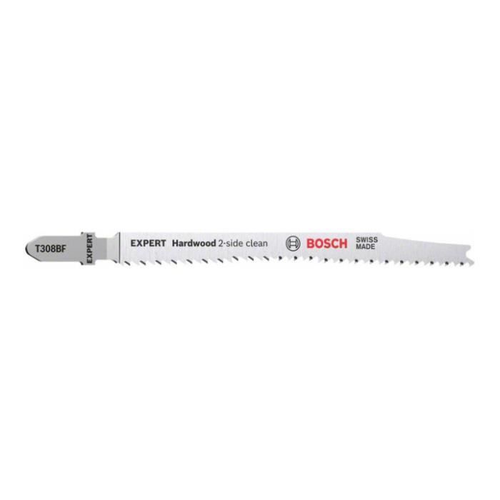 Lames Scie Sauteuse Bosch T 344 D Speed For Wood - Lot 3 Pièces Pour Bois Tendre