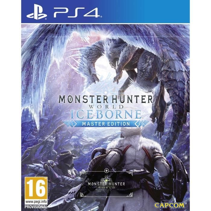 Jeu vid?o - Capcom - MONSTER HUNTER WORLD : ICEBORNE - Edition Deluxe - PS4 - Action en ligne