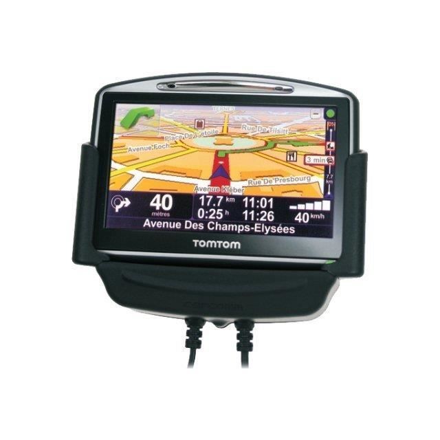 Supporto RAM-Mount Per TomTom GO 520, 530, 720, 730, 920, 930, Per Moto E Bici, Attacco A Sfera In Alluminio, Nero