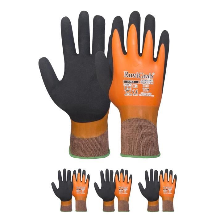 Gants De Planche à Neige Et De Ski Isothermes Imperméables Pour Temps Froid Hot Paws Pour Hommes 0826486p