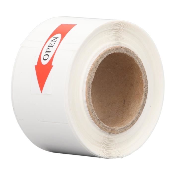 Cikonielf étiquette thermique Étiquette de câble thermique, 1 rouleau,  papier autocollant étanche, résistant à materiel pack Blanc - Cdiscount  Informatique
