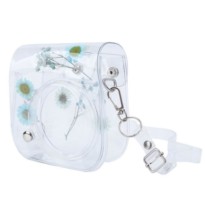 NAK-Sac Photo Transparent En PVC Avec Bandoulière Pour Mini 11/9/8 ROSE