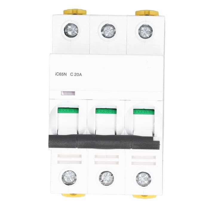 Boîte à fusibles et relais 12 V à 3 voies précâblée | Bloc de distribution 40 A à 3 emplacements