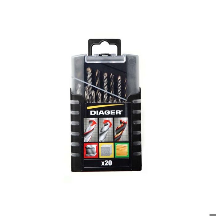 20 Micro-forets En Carbure De Tungstène - Tige 3.175mm - Pour PCB, Bijoux, Plastique, Métal Tendre - 3