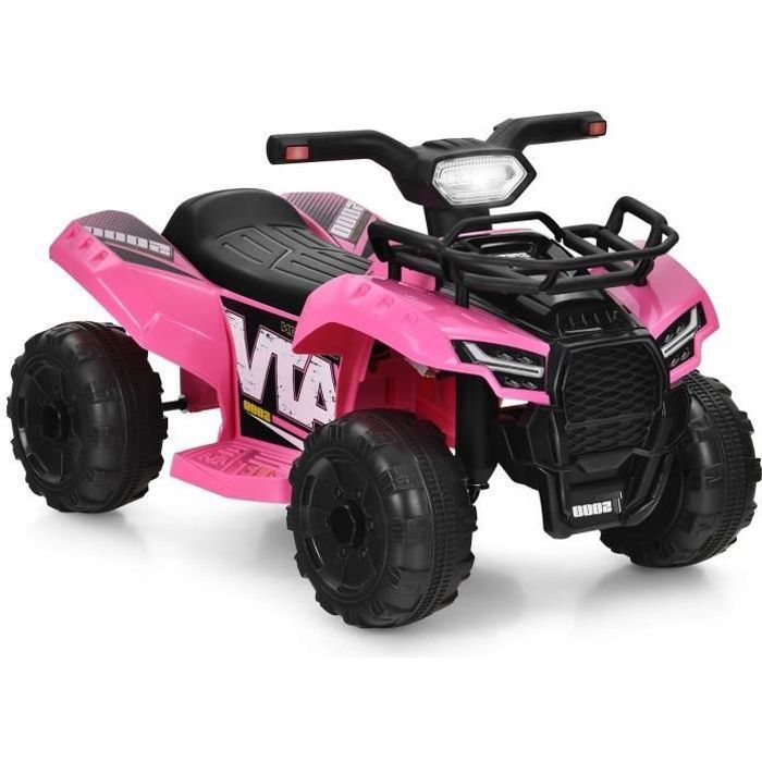 Quad Buggy Électrique DREAMADE pour Enfant 18-36 Mois - Rose