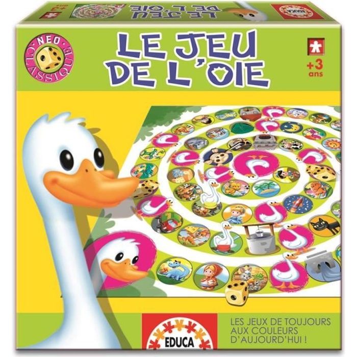 Jeu de Société Educa 14567 Le Jeu de l'Oie – Classique Familial - vue 2