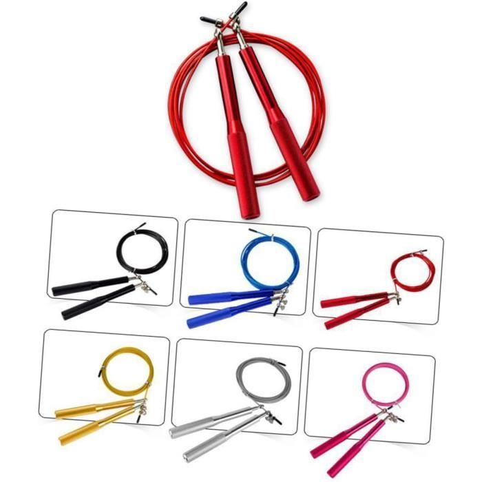 Lot de 2 Cordes à Sauter pour Enfants 2,6 M de Corde à Sauter Souple et