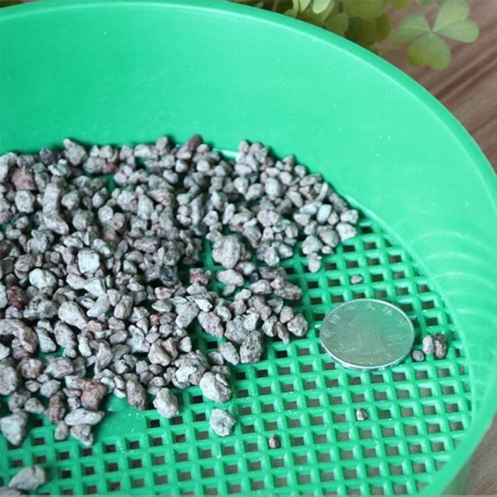 Lot De 4 Tamis De Jardin En Acier Inoxydable - Mailles 2,0 / 2,8 / 3,8 / 5,0 Mm - Avec Poignée, Pour Terre, Compost, Sable - 10