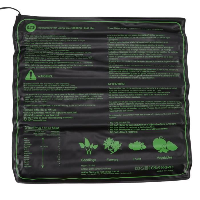 Tapis Chauffant Silicone Cuisine - 9 Températures 40-120°C Comptoir