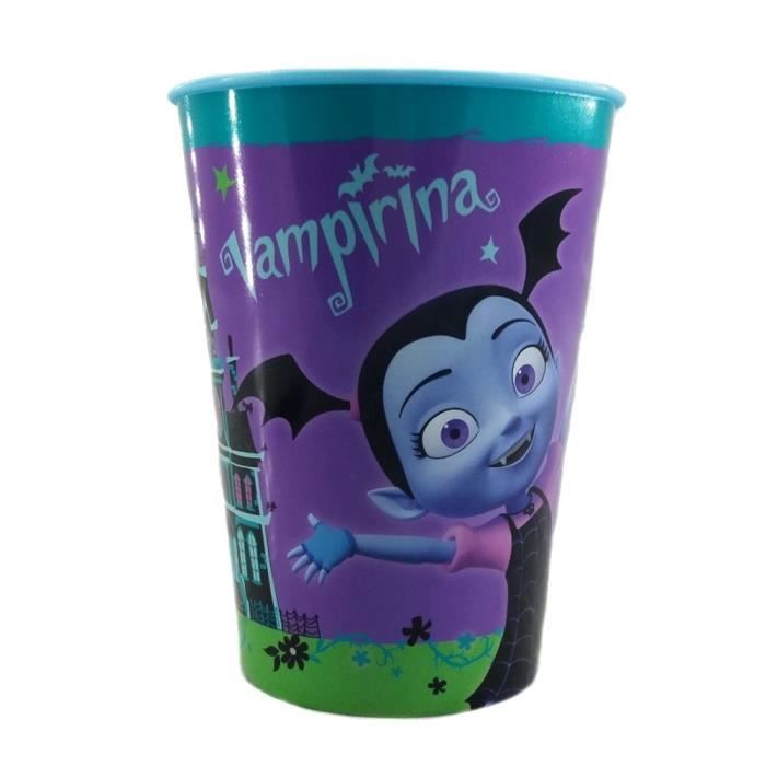 Gobelet Vampirina verre plastique Disney enfant GUIZMAX