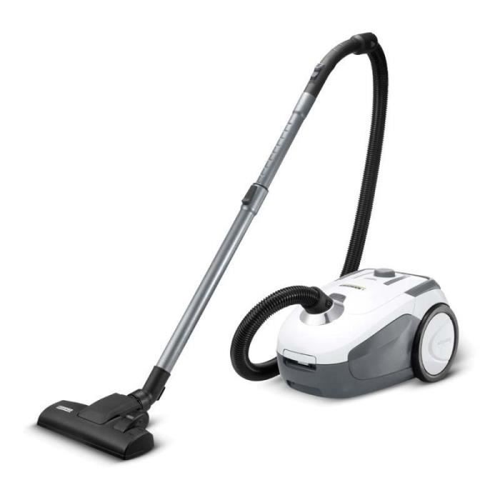 NEW KARCHER VC 2 - Aspirateur traineau - 700 W - Filtre HEPA 13 - 76 dB - Flexible d'aspiration 1,5 
