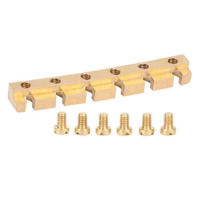 Kit De 6 Vis De Blocage Pour écrou Floyd Rose - Noir, 9mm, Pour Guitare électrique
