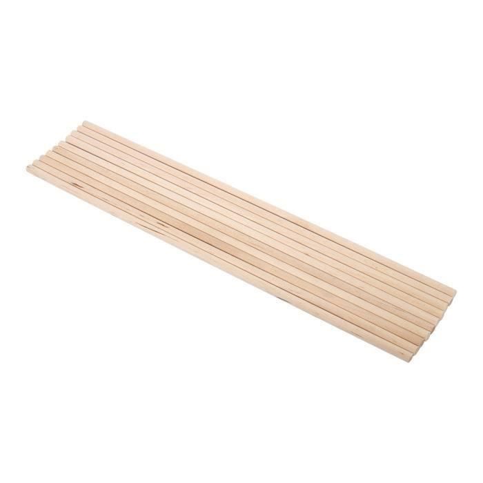 Poteau En Bois, Bâtons For L'artisanat, Tiges De Cheville En Bois (paquet De 50) - Bâtons En Bois For L'artisanat - Poteaux/bandes En Bois Naturel For Les Projets De Bricolage - 30