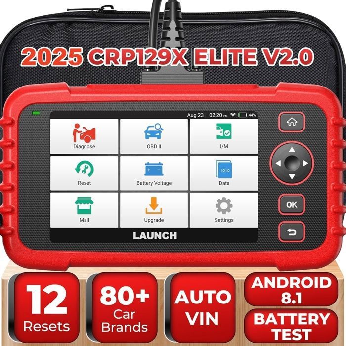 LAUNCH CRP129X OBD2 Scanner Valise appareil Diagnostic (Version améliorée du CRP129) - Multilingue - En français